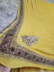 aari Tari work saree
