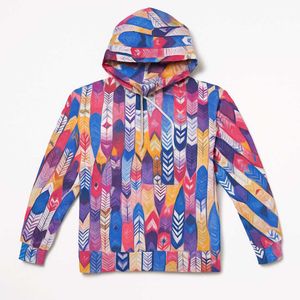 Printed Hoodie Korean Imported
