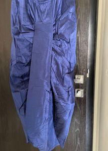 Stylish Blue Dhoti with dupatta