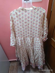 Max Full Flared Embroidered Kurta