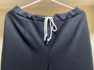 Black Drawstring Lounge Pants