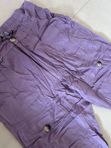 Lilac  Cargo Pants