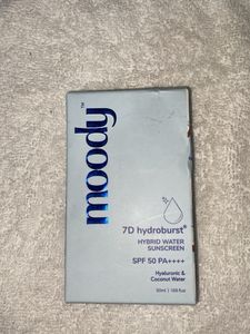 Moody 7D Hydroburst Sunscreen