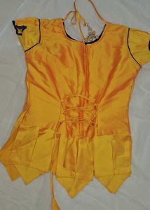 Festive Yellow top