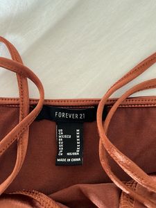 Brown Forever21 Mini Dress