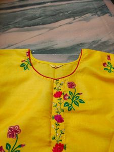Yellow Kurta Set