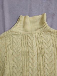 Yellow Knit Sweater