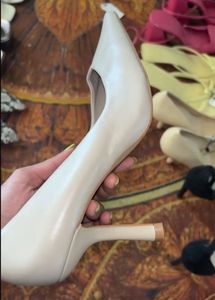 MANGO Solid Nude Pumps