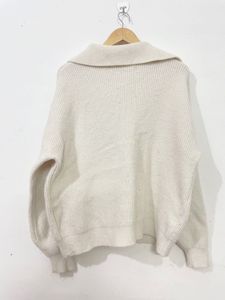 Cream Coloured Polo Pull Over