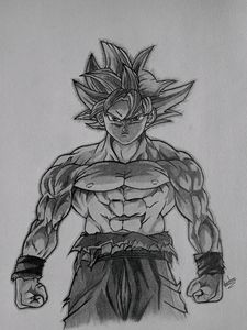 Goku Mui Drawing