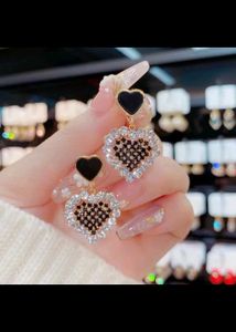 Heart Drop Earrings