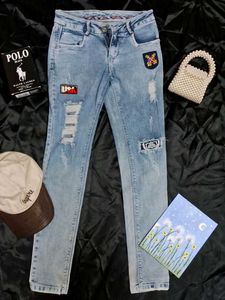 Ripped & Patched Jeans