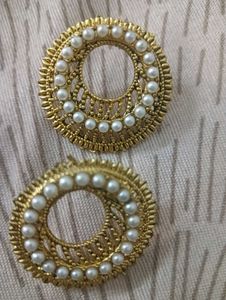 golden earrings for women