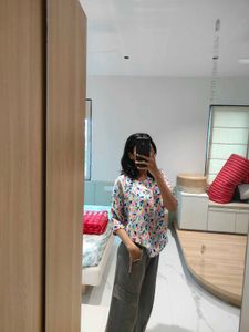 DJ&amp;C Multicolor Geometric Print Top