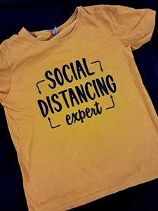 Social Distancing Expert Tee