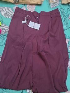 Savana Purple Wide Leg Pants