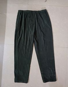 Dark Olive Velvet Pants