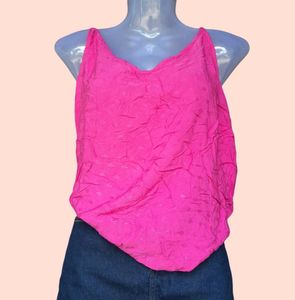 Pink Sleeveless Top