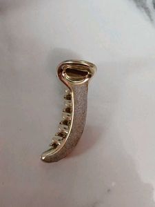 Gold Hair Claw Clip