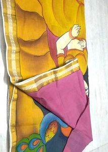Multi Colour Sari With Attractive Cool Graphics