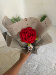 Crochet Rose Bouquet