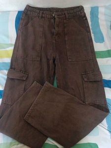 Brown Cargo Pants