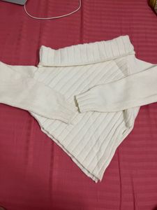 Woollen Asymmetrical Sweater