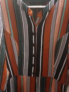 Striped Maxi Dress