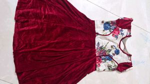 Excellent new velvet gown