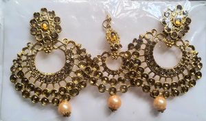Indian Style Earring and Tikka Set