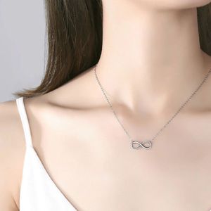 Silver Infinity Necklace