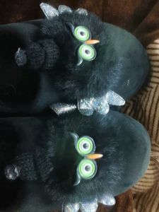 Fun Furry Monster Slippers