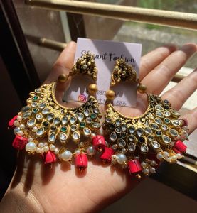 ✨New Terracotta Clay Statement Ethnic Earrings✨