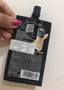 [SAMPLE]Maybelline New York FIT ME 330 Toffee Shade Foundation