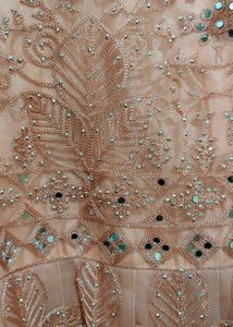 Beautiful Pink Colour Long Gown