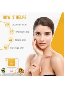 Glamveda Gold Facial Kit - 6 Step Rejuvenation