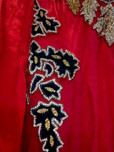 Red Anarkali Dress
