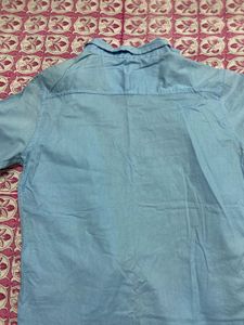Blue Short Sleeve Shirt