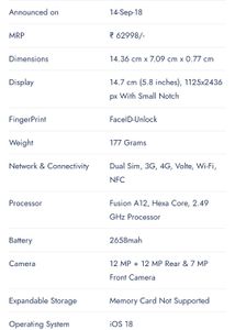 I Phone Xs Sell...No Offer..Urgent Sell
