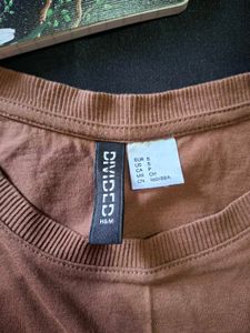 Brown Angelic Graphic Tee