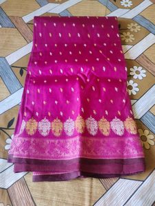 Elegant Pink Saree