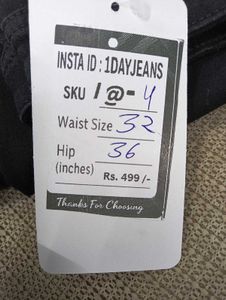 I@04 Size-32 Straight Jeans