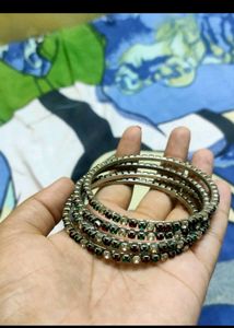 Combo Of 4 Silver Plated Jewellery