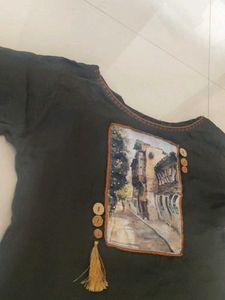 Dark Olive 🫒 Straight Kurta+Twin Birds Leggings