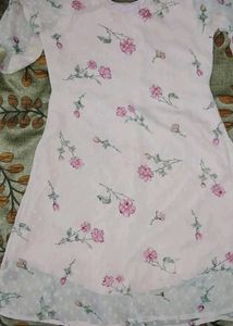 Floral Print Kurta