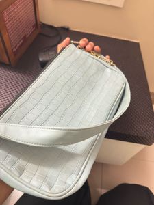 Cute Catlin Baby Blue Shoulder Bag