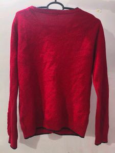 Red Hush Puppies Cardigan