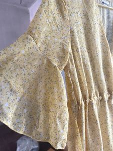 Yellow Women Maxi Dress