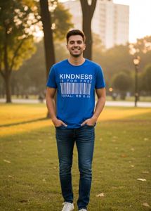 Small size Blue Kindness T-Shirt