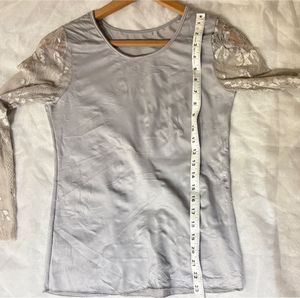 Beautiful Lace Sleeve Top